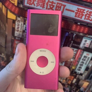 Used Pink Apple iPod nano 2nd Generation 4GB Untested - Picture 1 of 7
