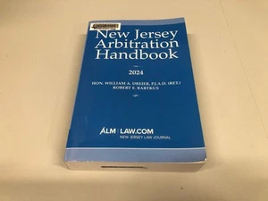 New Jersey Arbitration Handbook 2024 Edition by Dreier and Bartkus - ALM Law - Picture 1 of 4