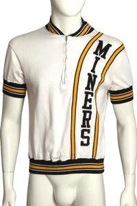 1960s Miners Sports Jersey, Size Medium - Picture 1 of 6