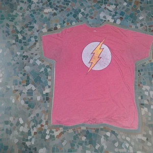 Camiseta DC Comics Original Flash Vintage Look Gráfico Hombre XXL Roja  - Imagen 1 de 4