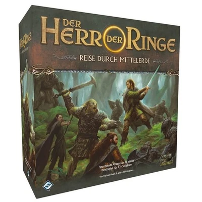 Der Herr der Ringe: Reise durch Mittelerde Grundspiel (DE) Brettspiel *NEU OVP* - Bild 1 von 4