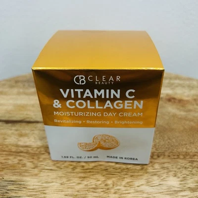 Clair Beauty Vitamin C & Collagen Anti-aging Moisturizing Day Cream 1.69 fl oz - Image 1 of 2