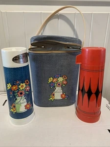 Termo Aladdin Mik de colección con estampado de flores y jarra con bolsa más termo extra - Imagen 1 de 17