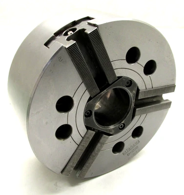 Portabrocas de alimentación de torno CNC de tres mordazas KITAGAWA 8" con MONTAJE A2-6 - #B-208 Foto 1 de 4