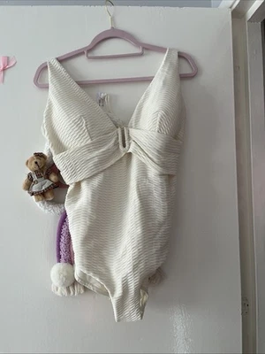 Cream Size 16 Swimwear - Image 1 of 4