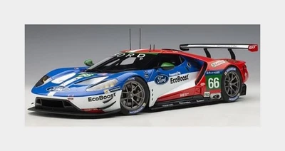 1:18 Autoart Ford Usa Gt 3.5L Turbo V6 #66 Le Mans 2016 O.Pla S.Mucke AA81610 Mo - Immagine 1 di 2