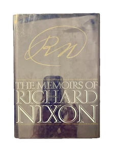 Used SIGNED The Memoirs of Richard Nixon 1ST ED FIRST PRINTING 1978 HCDJ - Imagen 1 de 23