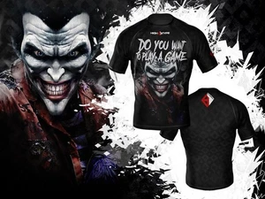 High Type KIDS Rash guard DO YOU WANT TO PLAY A GAME - BJJ MMA Judo - Picture 1 of 14