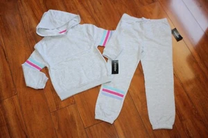 NWT GIRLS IDEOLOGY SZ 6 SUDADERA CON CAPUCHA, PANTALONES DE CHÁNDAL SUDADERA - Imagen 1 de 3