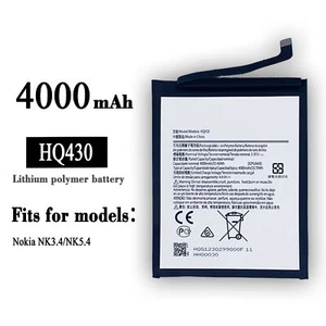 HQ430 New Battery For Nokia 3.4 TA-1288 1285 1283 5.4 TA-1333 1340 1337 1328 - Picture 1 of 5