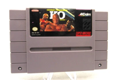 VTG Super Nintendo "George Foreman KO!" - Image 1 of 3