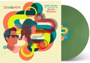 She & Him - Melt Away: A Tribute to Brian Wilson (Limited Ed, Olive Vinyl LP NEW - Picture 1 of 2