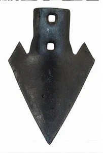 7" Field Cultivator Chisel Sweep 5/16" Thickness, 1/2" Bolts 2-1/4” hole spacing - Picture 1 of 1