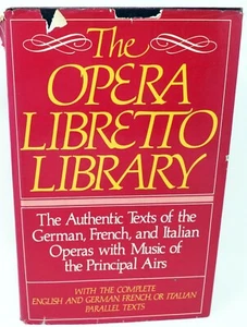 Opera Libretto Library by Outlet Book Company Staff HC 1980 - Picture 1 of 3