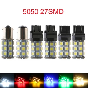 10Pcs 5050 27SMD 1156 1157 3156 3157 7440 7443 Led Car Brake Turn Light Bulb 12V - Picture 1 of 11