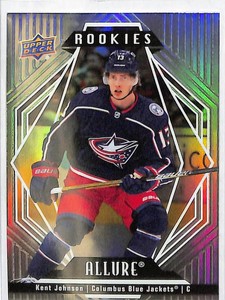 2022-23 UD Allure Hockey Rookies Kent Johnson