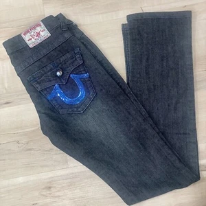 New without tags! TRUE RELIGION JOEY FLARE Women's Jeans RN#112790CA#30427 Sz 26 - Picture 1 of 13