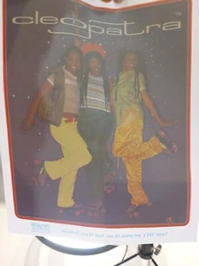 CLEOPATRA Vintage T-shirt transfer Genuine Original Rare 1980s 90s - Picture 1 of 4