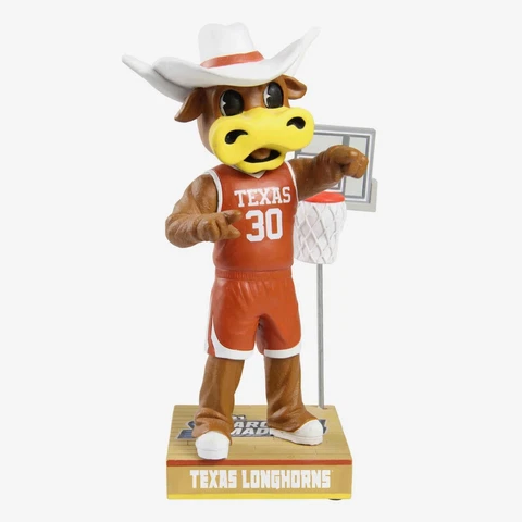 Bevo Texas Longhorns March Madness Bobblehead NCAA Basketball NCAA Tournament Cover
