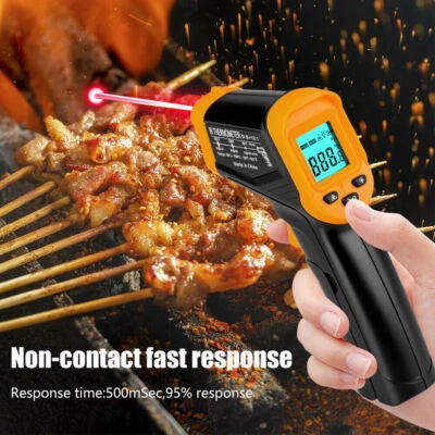 Infrared Thermometer,Temperature Gun,Non Contact Food Thermometers for Cooking - Image 1 of 4