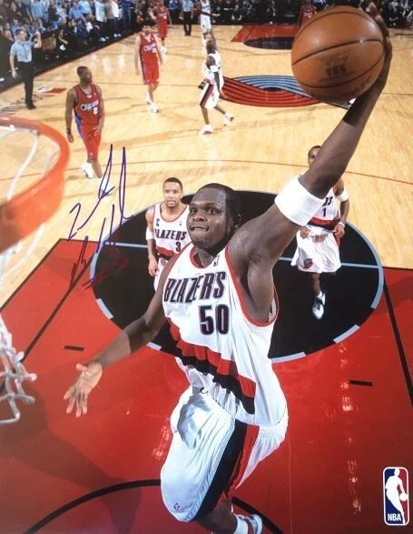 Foto autografiada firmada 16x20 de Zach Randolph Portland Trail Blazers - Certificado de autenticidad Foto 1 de 1