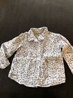 Ouch Girls Polka Dot Button Up Smock - Size 5
