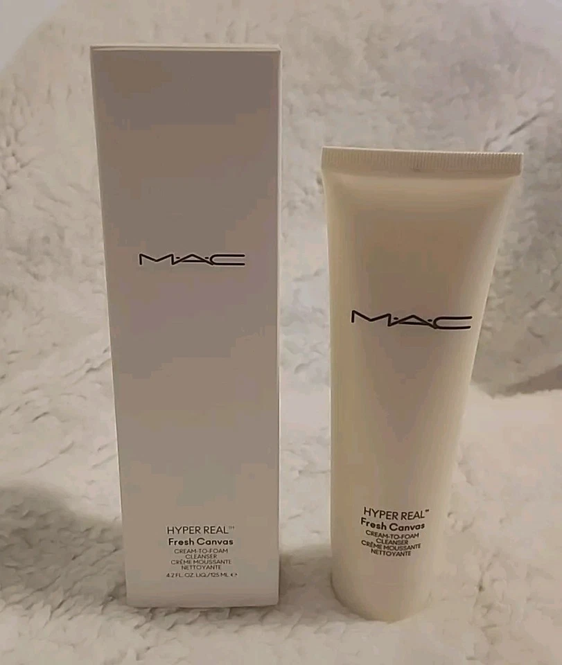 Mac Fresh Canvas Hyper Cream to Foam Cleanser 4.2oz/125ml