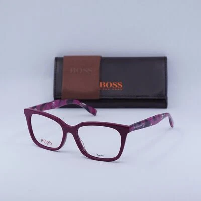 Hugo Boss Naranja BO 0313 8A4 Rojo 52mm Anteojos Nuevo Auténtico Foto 1 de 4