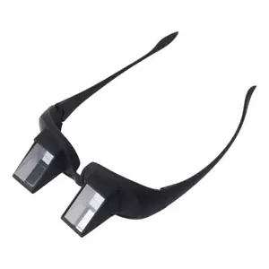 Black Horizontal High Definition Lazy Glasses Prism Periscope For Watching TV - Picture 1 of 9