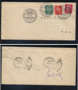 Germany    Europa  ship  cancel  cover   19360 - Picture 1 of 1