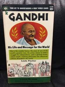 Gandhi by Louis Fischer- Key books K300 1st printing 1954 - Picture 1 of 5