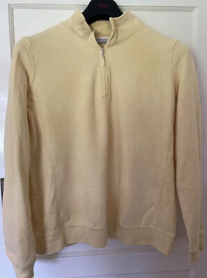 Izod Womens XL Extra Large Vintage 90s Golf Jacket Windbreaker Yellow VGC - Image 1 of 4