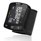 Automatic Blood Pressure Monitor Wrist Digital Large Backlit BP Cuff Machine New