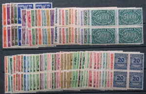 D. Reich Inflation, Posten, Lot von 200 verschiedenen VBL ** LUXUS - Picture 1 of 4