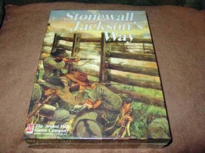 RARE Avalon Hill : STONEWALL JACKSON's WAY - Wargame (SEALED) SW - Image 1 of 2