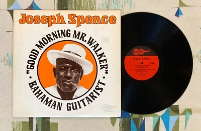 Joseph Spence LP Good Morning Mr. Walker 1972 Bahamian Guitarist VG+/EX Foto 1 de 2