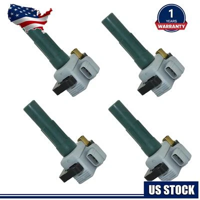 4PCS ignition coils 22433-AA541 for Subaru Impreza Forester Legacy Baja 2.5L H4 - Imagem 1 de 4