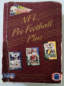 Pacific NFL Pro Football Plus 1993 caja con 35 paquetes sellados - Imagen 1 de 8