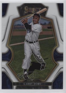 2023 Panini Select Premier Level White Prizm /149 Larry Doby #105 HOF