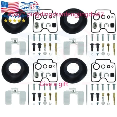 4pcs for Suzuki 1998-2006 Katana 750 GSX750F Carburetor Repair Kit Diaphragm New - Image 1 of 4