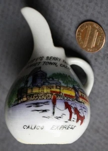 1960er Buena Park California Knotts Berry Farm Geisterstadt Souvenir Krug Milchkännchen - - Bild 1 von 1