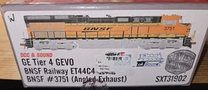 HO Scaletrains Rivet Counter GE Tier 4 GEVO BNSF 3751 ET44C4 Weathered SXT31902 - Picture 1 of 9