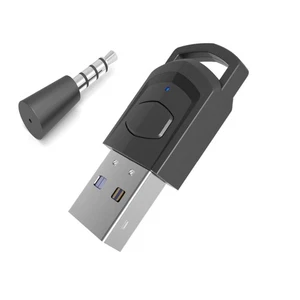 For PC/PS4/PS5 USB Wireless Bluetooth Transmitter Audio Adapter Dongle Receiver - Picture 1 of 8