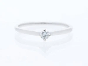 Anillo de compromiso solitario brillante 950 platino nuevo joyería Deta precio excelente - Imagen 1 de 7