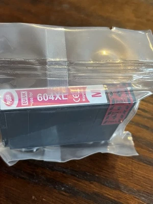 Inkjet Cartridge 604XL Magenta Pink Ink For Epson - Image 1 of 4
