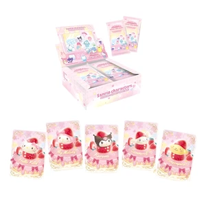 KAYOU Collezione Personaggi Sanrio Carte Collezionabili Carte Anime Nuove Scatola Sigillata - Foto 1 di 18