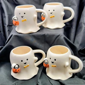 Target Halloween Ghost 16oz Set of 4 Drinkware - Hyde & EEK! Boutique. - Picture 1 of 3