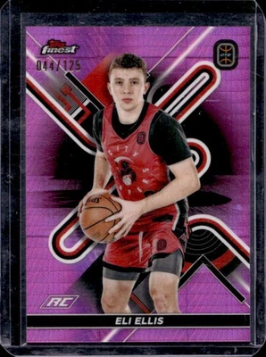 2022-23 Finest OTE Eli Ellis RC Pink Prism Refractor Rookie #/125 - Image 1 of 2