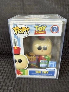 Tin Toy Toy Story Funko Pop! WonderCon 2025 Exclusive Con Sticker Disney #1559 - Picture 1 of 7