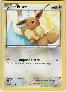 Eevee (13) 13/30 Common LP Regular - XY Trainer Kit: Sylveon & Noivern - Picture 1 of 2